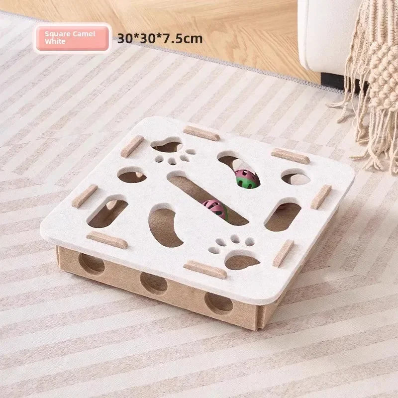 Cat and Dog Mental Stimulation Puzzle Toy | Felt Puzzle Box