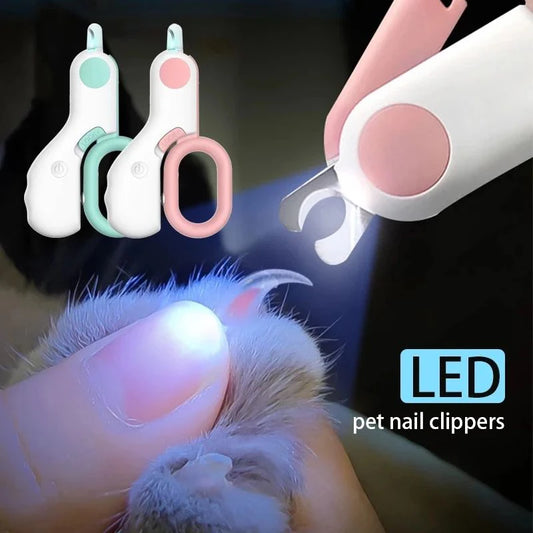 LED Light Cat or Dog Nail Clipper
