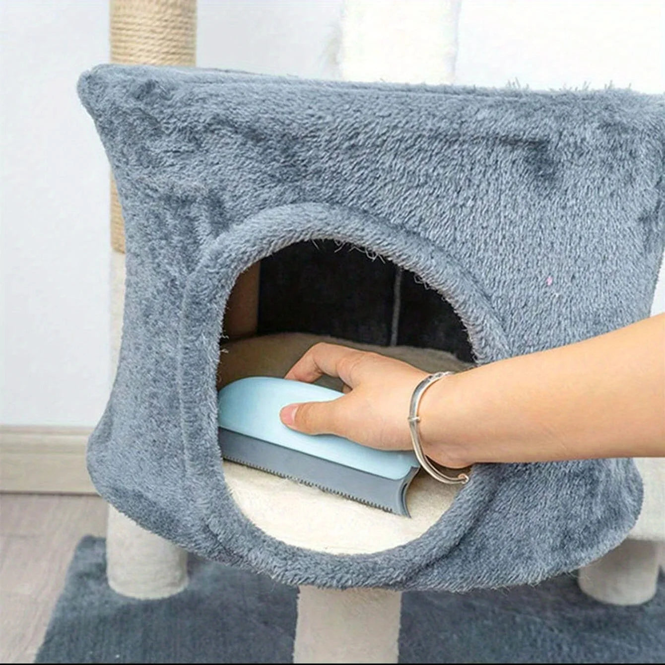 Pet Hair Remover Brush for Fabrics | Gently Remove Pet Hair