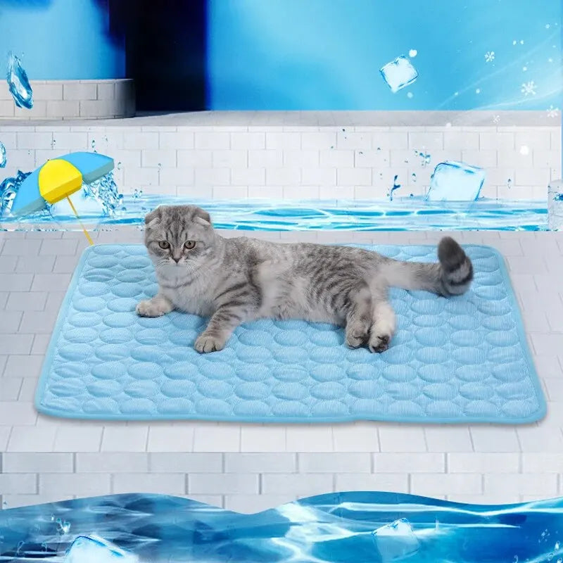 Cooling Ice Mat Prt Bed for Cat or Dog
