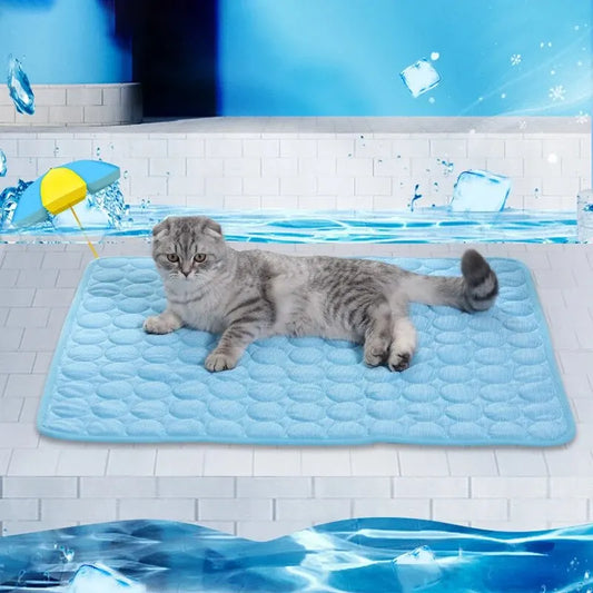 Cooling Ice Mat Prt Bed for Cat or Dog