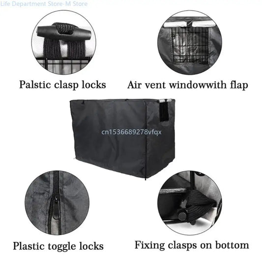 Dog Crate Cover for Anxious Dogs | Breathable | Washable | Bite Resistant