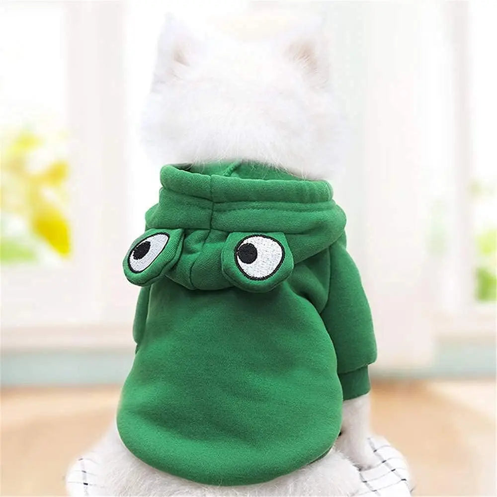 Cute Froggy Dog Hoodie