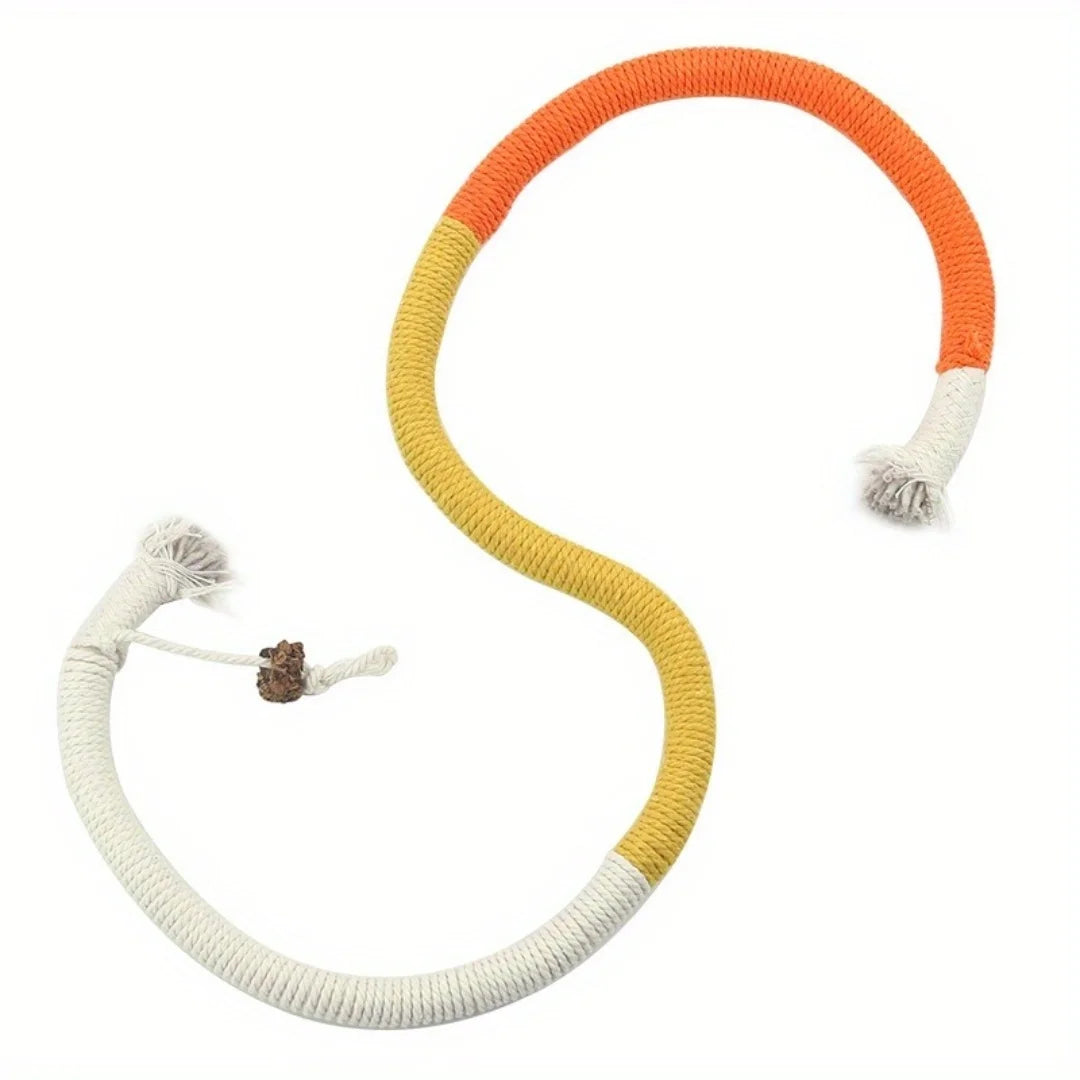 Cotton Rope Cat Chew Toy for Teeth Cleaning