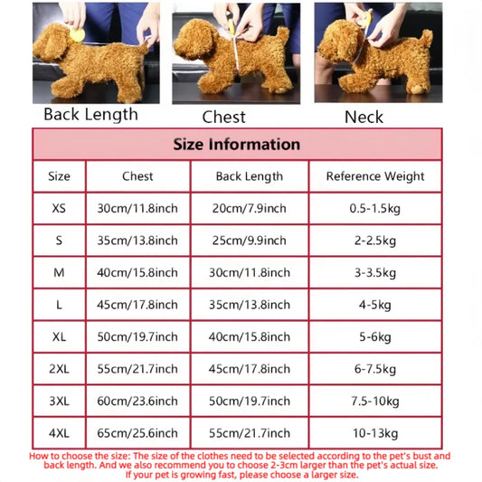 Warm Fleece Dog Winter Jumpsuits | Sweater | Blue Dinosaur or Grey Koala