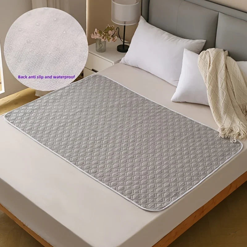 Washable Incontinence Pads for Elderly & Pets - Leak-Proof Bed Care Mats