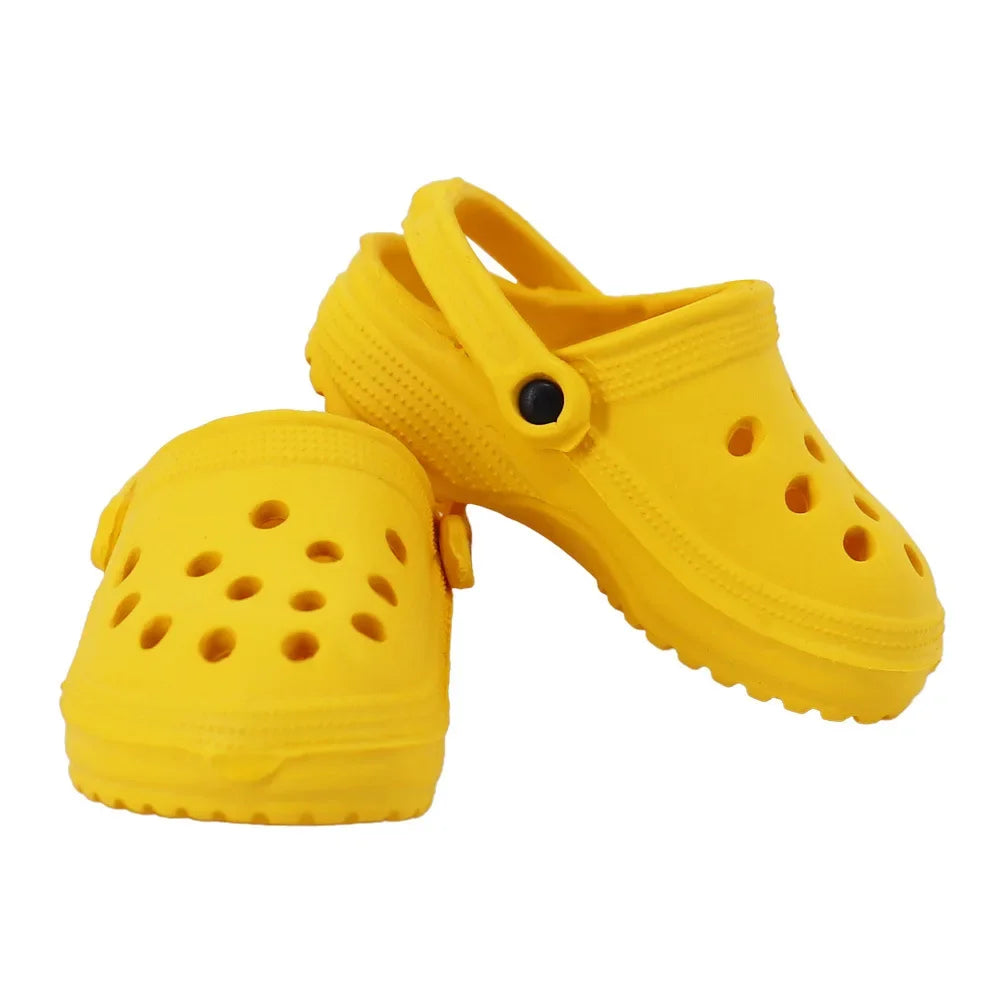 Fashionable Dog Shoes | Wear-resistant | Breathable | Skid-proof | Set of 2 | Blue Pink Yellow