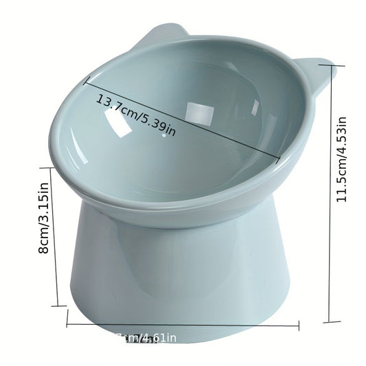 Premium Elevated Nordic-Style Tilted Pet Food Bowl